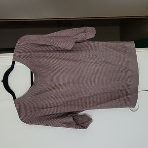 Express lightweight boatneck sweater. Size M